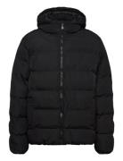 Hood Quilted Coat Black Mango