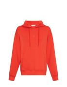 Mschima Q Icon Hood Sweatshirt Red MSCH Copenhagen