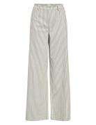 Objlisa Wide Pant Aop Noos Cream Object