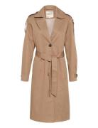 Crrea Trenchcoat Beige Cream