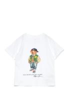 Polo Bear Cotton Jersey Tee White Ralph Lauren Kids