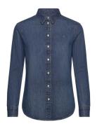 Classic Fit Denim Shirt Blue Lauren Ralph Lauren