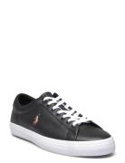 Longwood Leather Sneaker Black Polo Ralph Lauren