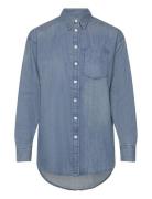 Relaxed Fit Denim Shirt Blue Lauren Ralph Lauren