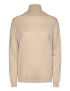 Wool Turtleneck Sweater Cream Polo Ralph Lauren