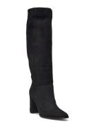 Artizan Suede Tall Boot Black Lauren Ralph Lauren