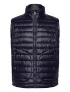 Glossed Down Vest Navy Polo Ralph Lauren