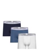 Classic Stretch-Cotton Trunk 3-Pack Blue Polo Ralph Lauren