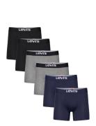 Levis Men Solid Basic Boxer Brief Org Co 6P Ecom Navy Levi's®