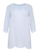 Kcami 3/4 Sl Tunic Blue Kaffe Curve