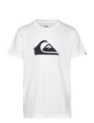 Ev Comp Logo Ss Yth White Quiksilver