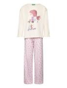 Pyjama(Sweater+Trous Pink United Colors Of Benetton