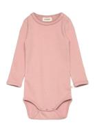 Nbfthoro Hif Ls Slim Body Lil Pink Lil'Atelier