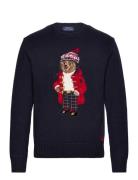 Polo Bear Cotton-Cashmere Sweater Navy Polo Ralph Lauren