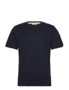 Akkikki S/S Waffle Tee Navy Anerkjendt