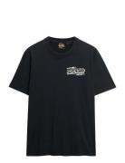 B-Movie Graphic Loose Tee Black Superdry