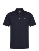 Slub Polo Shirt Navy Lyle & Scott