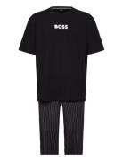 Easy Long Set Tshirt Black BOSS