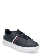 Modern Cupsole Stripes Lth Navy Tommy Hilfiger