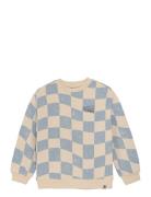 Over D Sweater Check Print Beige Daily 7