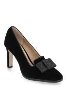 Corah Velvet Pump Black Lauren Ralph Lauren