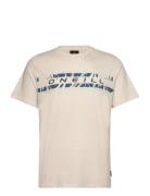 O'neill Front Graphic T-Shirt Cream O'neill