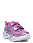 Girls S-Lights Twisty Brights - Wingin' It Patterned Skechers