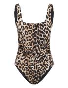 Jolenecras Swimsuit Brown Cras