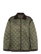 Quilted Liner Jacket Green Weekday