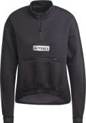 Women's Terrex Utilitas Half-Zip Fleece Jacket Black