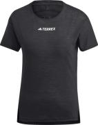 Adidas Women's Terrex Agravic Pro Wool Trail Running T-Shirt Black