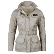 Barbour Women's International Quilt Jacket Taupe/Pearl