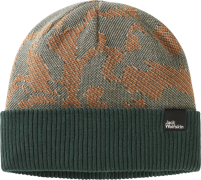 Jack Wolfskin Maarweg Beanie Slate Green Allover