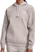 Under Armour Women's Essential Fleece Hoodie Ghost Gray