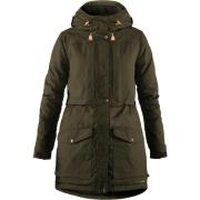 Women's Singi Wool Padded Parka Deep Forest