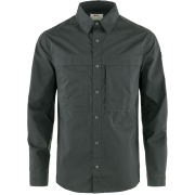 Fjällräven Men's Abisko Trail Shirt Long Sleeve Dark Grey