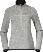 Women's Kamphaug Knitted Half Zip Chalk Sand