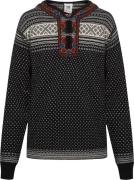 Unisex Setesdal Sweater Norweigan Wool Black/Off white