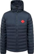 Men's Hybrid Text Down Jacket JL Navy