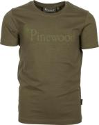 Pinewood Kids' Outdoor Life T-Shirt Hunting Olive