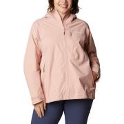 Columbia Women's Omni-Tech Ampli-Dry Shell Jacket Faux Pink