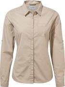 Craghoppers Women's Kiwi Longsleeve Shirt Desert Sand