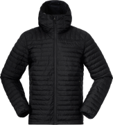 Men's Lava Light Down Jacket With Hood Black