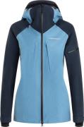 Women's 3 layer Gore-Tex Ski Jacket BLUE SHADOW