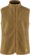Women's Vardag Pile Fleece Vest Buckwheat Brown