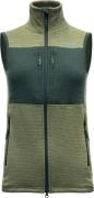 Devold Women's Egga Grid Merino Vest Lichen/Woods