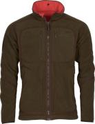 Pinewood Men's Furudal Reversible Fleece Jacket Hunting Brown/Red