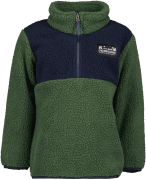 Didriksons Kids' Gosig Half Zip Pine Green