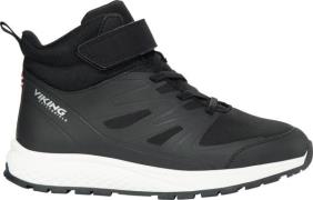 Viking Juniors' Equip Mid Waterproof 1V Black