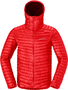 Norrøna Men's Trollveggen Superlight Down Hood Arednalin Red